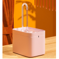 Автоматична поїлка-фонтан, pet water fountain, 1.5L, USB рожевий