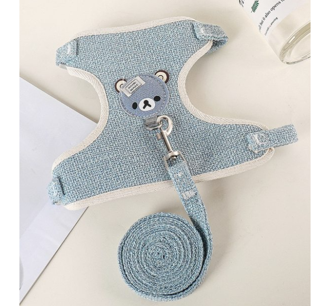 Шлея для собак з сіточкою, літня, об\'єм 27-35cm, шия 20-26см 621