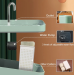 Автоматична поїлка-фонтан, pet water fountain, 1.5L, USB зелений