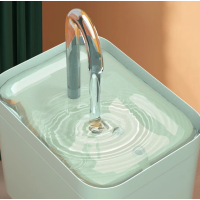 Автоматична поїлка-фонтан, pet water fountain, 1.5L, USB зелений
