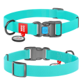 2780 Нашийник WAUDOG Waterproof з QR паспортом, водостійкий, пластиковая пряжка-фастекс Ш-25мм, Д-38-58см