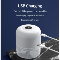 Портативний подрібнювач для фруктів та овочів, USB, 100мл, 2 леза