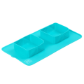 Миска складна WAUDOG Silicone,385х230х50 мм блакитний 50802