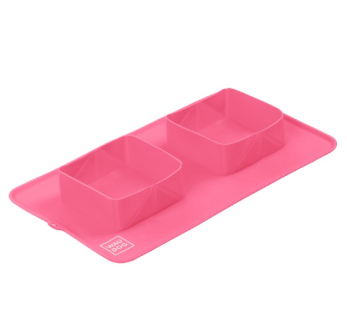 50807 Миска складна WAUDOG Silicone,385х230х50 мм рожевий