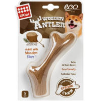 2340 Іграшка для собак Ріг жувальний GiGwi Wooden Anter, дерево, полімер, S