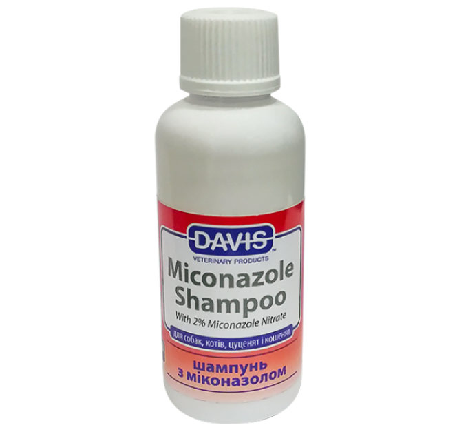 MSR50 Davis Миконазол 2% (Miconazole Nitrate 2%) шампунь для собак і котів, 50 мл