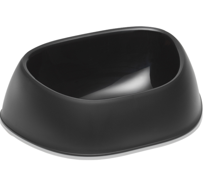 АО02015х6шт Moderna Sensibowl 700 миска для котів 700 мл, 25ї18х18,5 см чорний