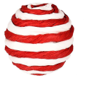Flamingo Fa Ball м\'ячик мотузковий смугастий, іграшка для котів, колір в асорт., 4см 560777