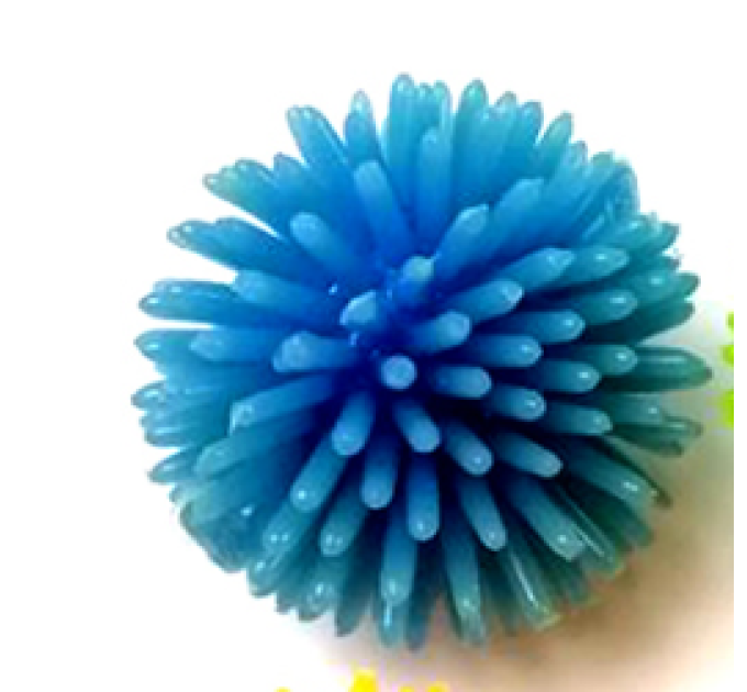 502241х48шт Flamingo HEDGEHOG BALLS желефіш кулька іграшка котів 3,5см (48/уп)