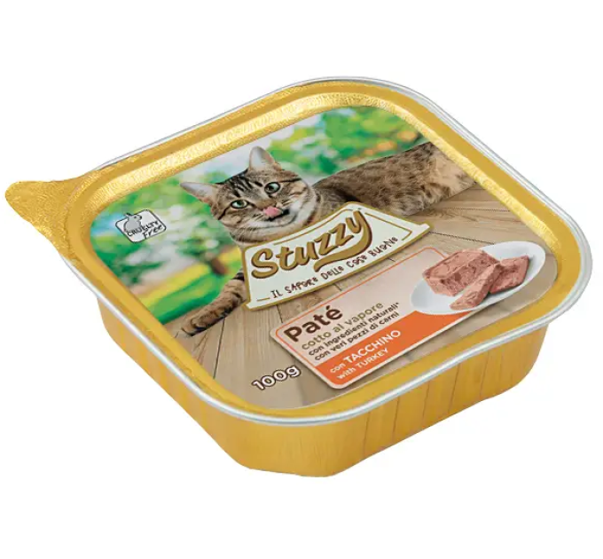 STUZZY Cat ІНДИЧКА (turkey) корм для котів, паштет 100 г, С6003 3006003Х32