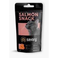 Ласощі SAVORY для котів гурман із лососем 60г.31454