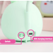 Лампа для читання USB LED Kawaii Rabbit, нічник, кольорове світло, 7.3x11x21см, 400mAh, салатовий