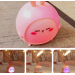 Лампа для читання USB LED Kawaii Rabbit, нічник, кольорове світло, 7.3x11x21см, 400mAh, рожевий