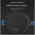 Робот пилосос, міні, чорний, робочий час 30хв, 3.7V/400mAh