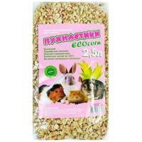Кукурудзяний наповнювач д/гриз. "Пухнастики ECOcorn", 2,5л 10 шт/уп.