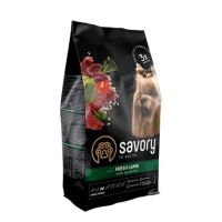 30327 Корм SAVORY для собак гурманів малих порід зі свіжим ягням 3 кг.