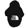 Толстовка для котів та малих порід собак, Чорна, TheCatFace, XL 4.3-6.0 kg