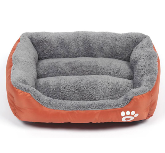 Водонепроникний диван "Paw Pet" M:54*42*14cm, помаранчевий