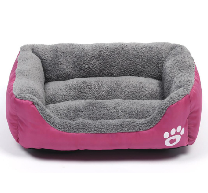 Водонепроникний диван "Paw Pet" XL:80*60*17cm, рожевий
