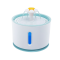 Автоматичний фонтан для тварин (світлодіодний) 2,4 л (пластикова пластина), блакитний