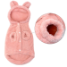 Зимова толстовка для собак, Classic, Рожева, XL, ОГ 45см, ДС 35см