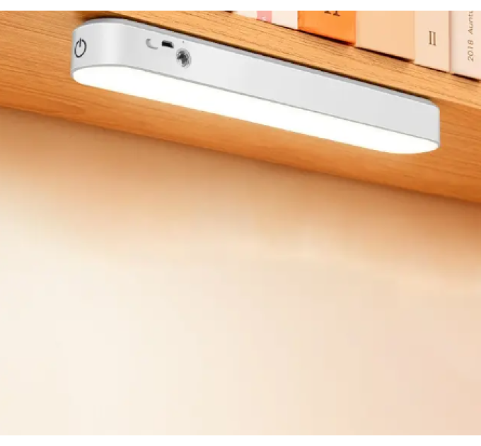Світлодіодна лампа для кухні, підсвічування робочої поверхні, USB зарядне, фіксація на магнітах, сіра