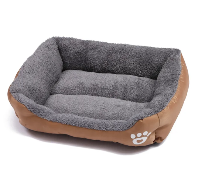 Водонепроникний диван "Paw Pet" M:54*42*14cm, кавовий