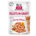 Корм Brit Care вологий для котів Бріт Кеа Кет з філе лосося 85 гр. 100530