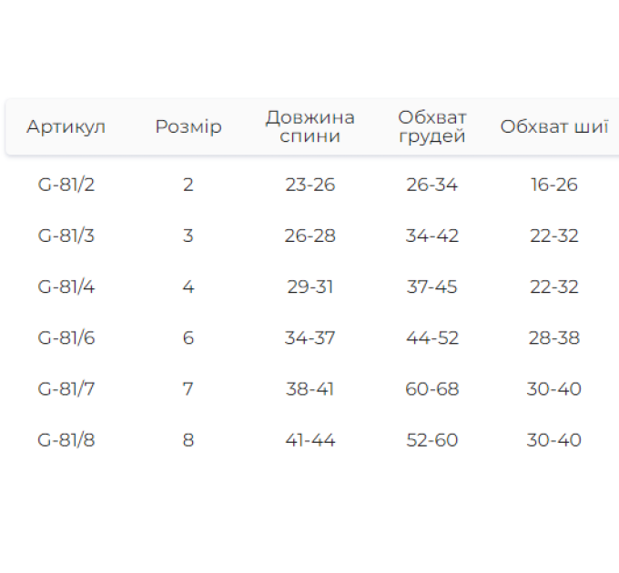 Жилет кишеня олива G-81/8