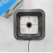 Автоматична поїлка-фонтан для котів та собак, USB, 2,5 л, з фільтром, біло-сіра (7.08.814)