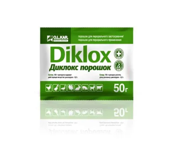 Диклокс порошок, 50 гр. O.L.KAR