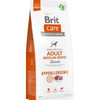 Корм Brit Care Бріт Кеа дог Гіпоалергенний едалт медіум брід д/доросл. собак серед.порід вагою 10-25 кг, ягня 12 кг