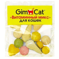 Вітаміни GimCat для котів ГімКет Вітамінний мікс таблетки 12 шт.