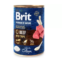 61834 Корм Brit Premium консервований для собак Бріт Преміум Бай Нейчер з яловичиною та тельбухами 800 г. 100413/538607