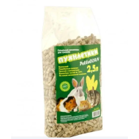 Кукурудзяний пелетирований наповнювач д/гриз. "Пухнастики Pellecorn", 2,5л