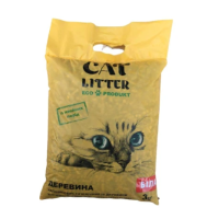 Наповнювач з деревени CAT LITTER (БІЛИЙ)  3.0 кг.