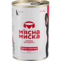 Паштет ММ мясний з яловичиною для дорослих собак 415 г