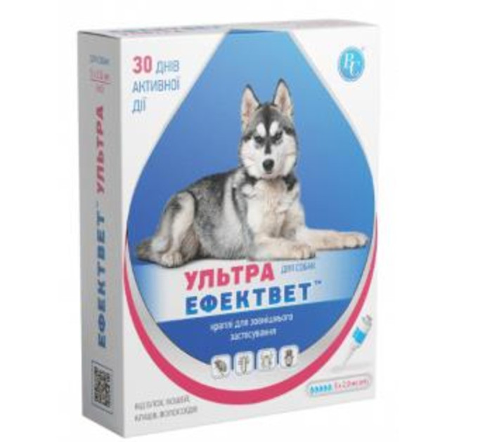 Краплі Ефектвет для собак 2мл (1 ампула)
