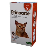 Прінокат (Prinocate) для котів до 4 кг 40/4мг Спот-он 0,4 мл № 3