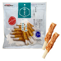 DoggyMan в\'ялена курка (Chicken Fillet Dental Gum) жуйка ласощі для собак, 6см, 160г. АРТ.82047