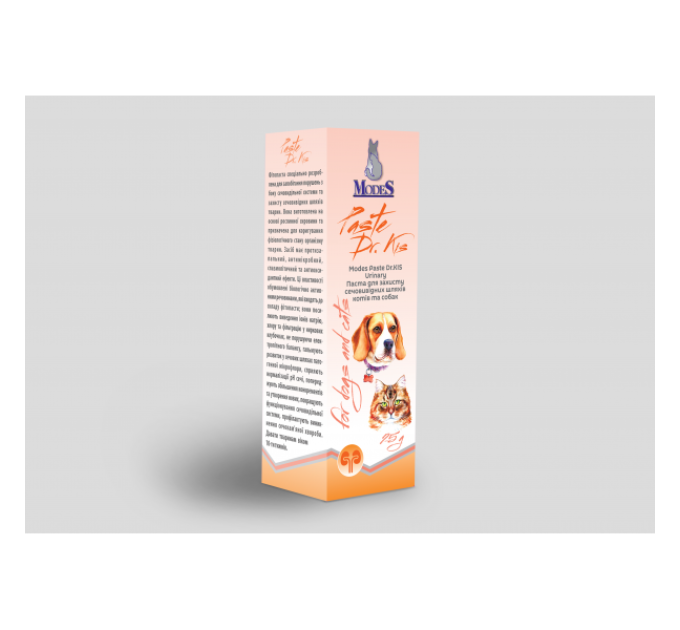 Modes paste Dr.KIS Hair & Skin Паста для покращення стану шерсті та шкіри котів та собак 50 г