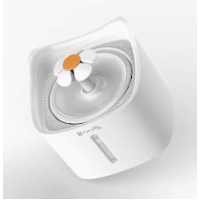 Автоматична поїлка-фонтан для котів та собак, USB, 1,8 л, з фільтром, біла