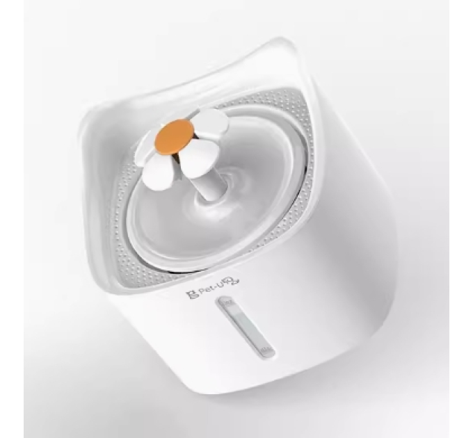 Автоматична поїлка-фонтан для котів та собак, USB, 1,8 л, з фільтром, біла