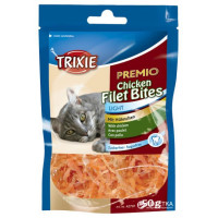 Ласощі для котів PREMIO Chicken Filet Bites філе куряче сушене 50 гр