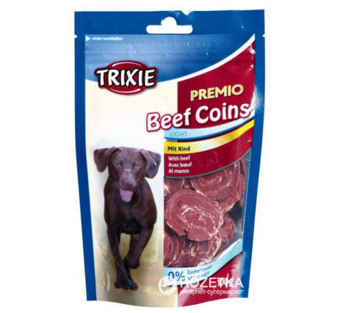 31706 Ласощі для собак "Premio beef Coins" з яловичиною 100гр