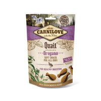 Ласощі Carnilove Dog Semi Moist перепілка, орегано для собак, 200г