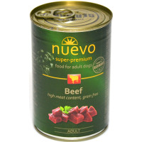 Корм конс. Nuevo adult з яловичиною, для собак, 400 г