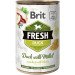 Корм Brit Fresh консервований для собак Бріт Фреш з качкою та пшоном 400 г