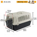 Контейнер-переноска Ferplast Atlas 20 El  58х37х32 см до 8 кг Сірий (73008199)