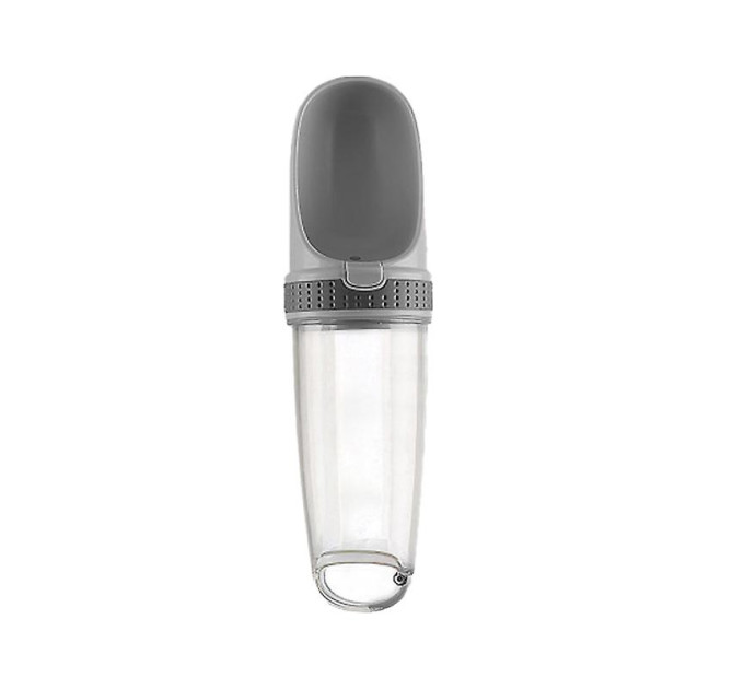 Дорожня пляшка для тварин, сіра, 350ml (7.13.606)